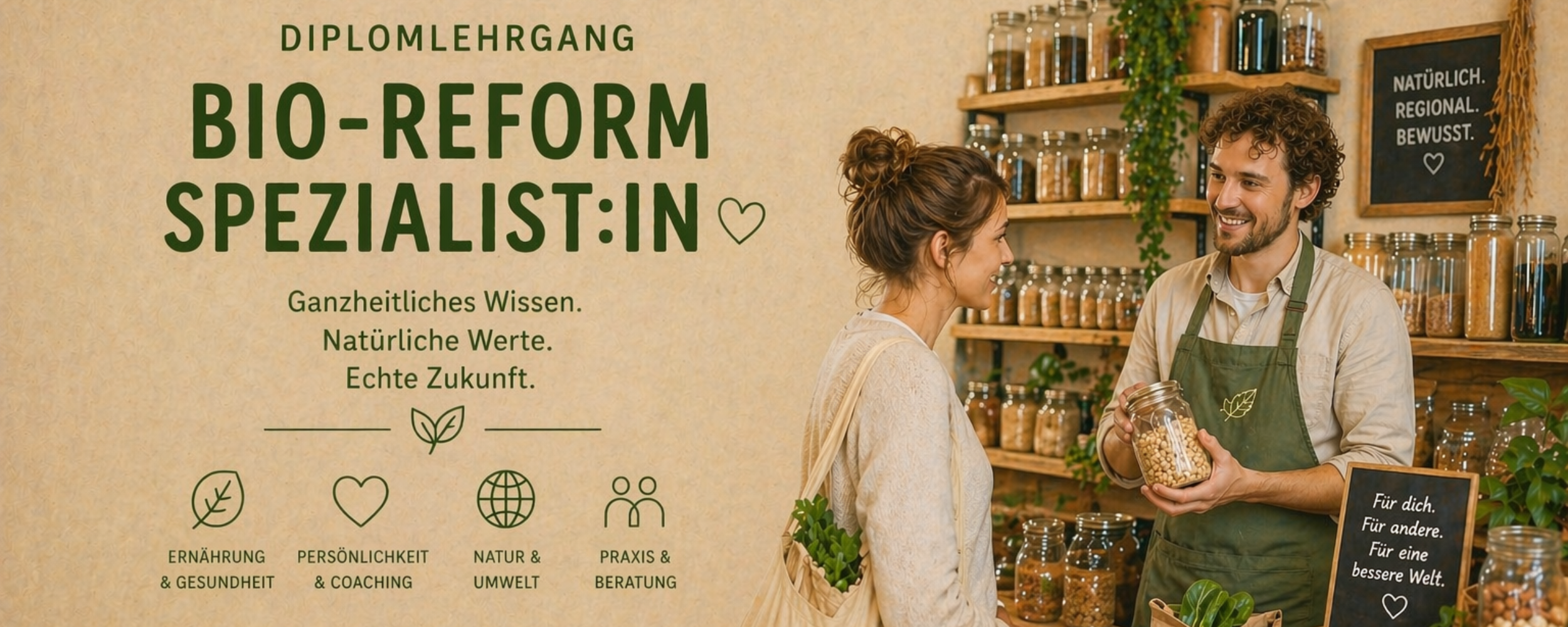 Diplomlehrgang Bio-Reform Spezialist:in